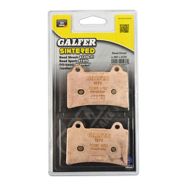 GALFER Brake pad fd087